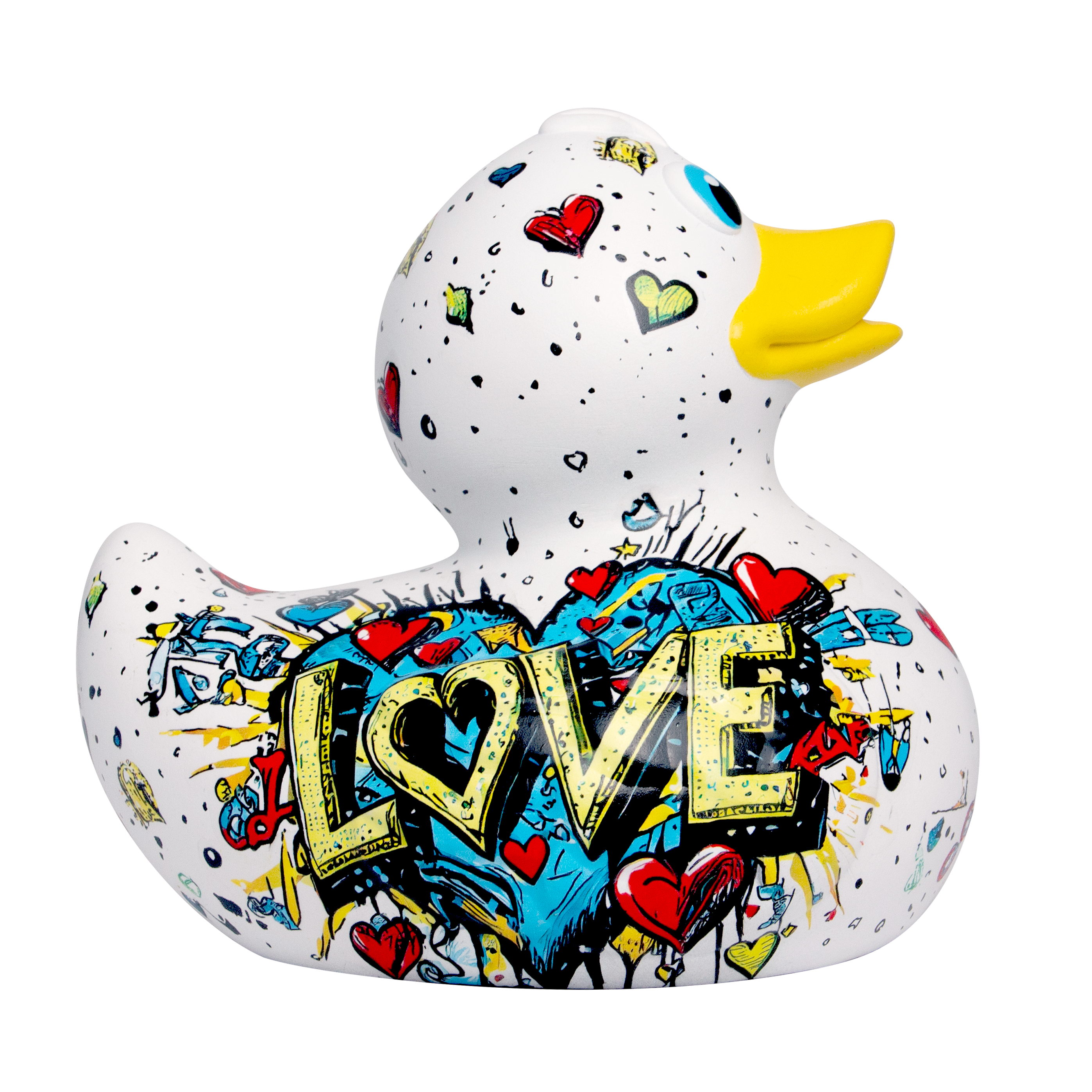 Graffiti Duck 10 cm. PD 1213. SRP  € 59,95