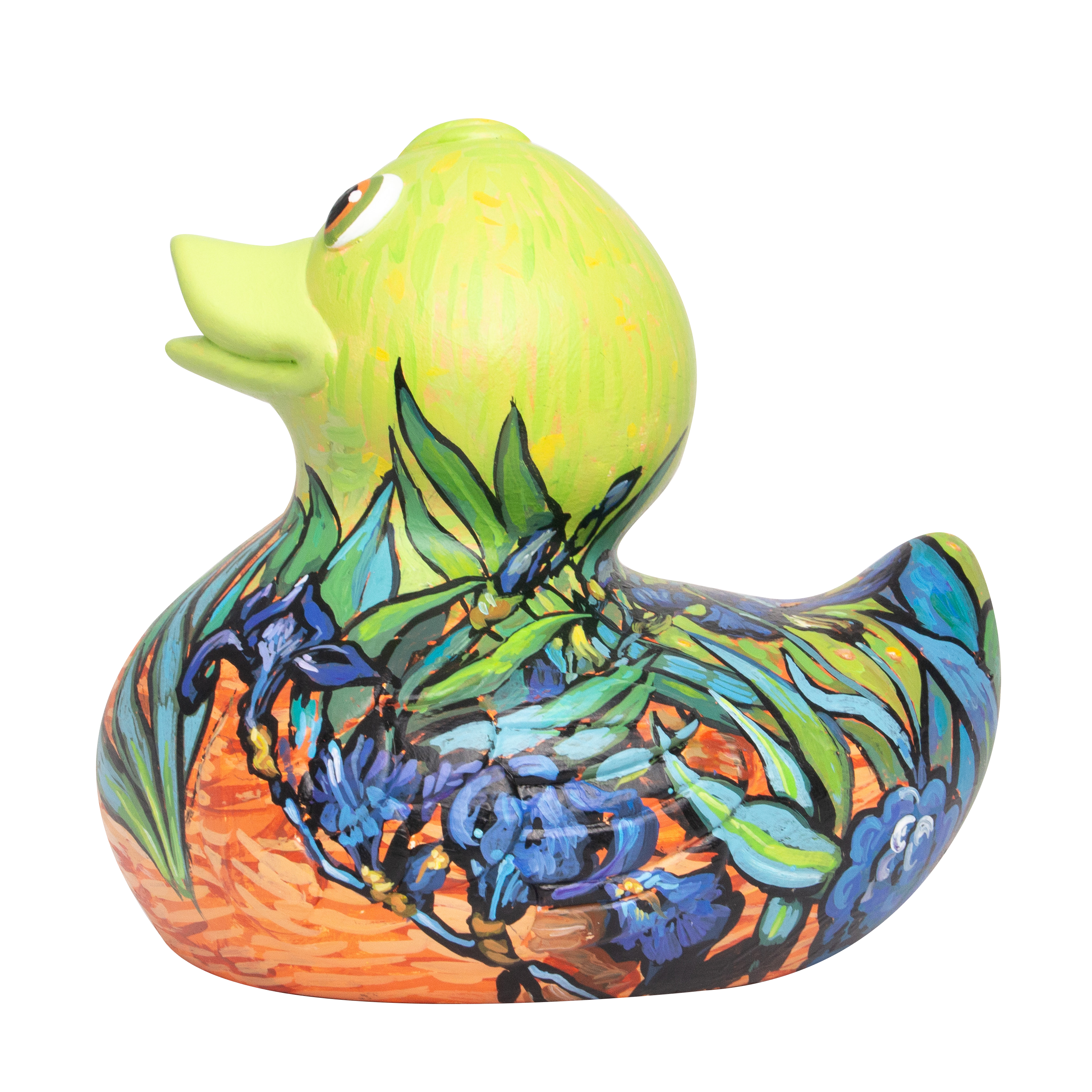 Irises Duck.  15 cm.  DP 1304.   SRP. € 99,95