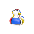 Mondriaan Duck.  10 cm   DP 1203.   Sep € 59,95