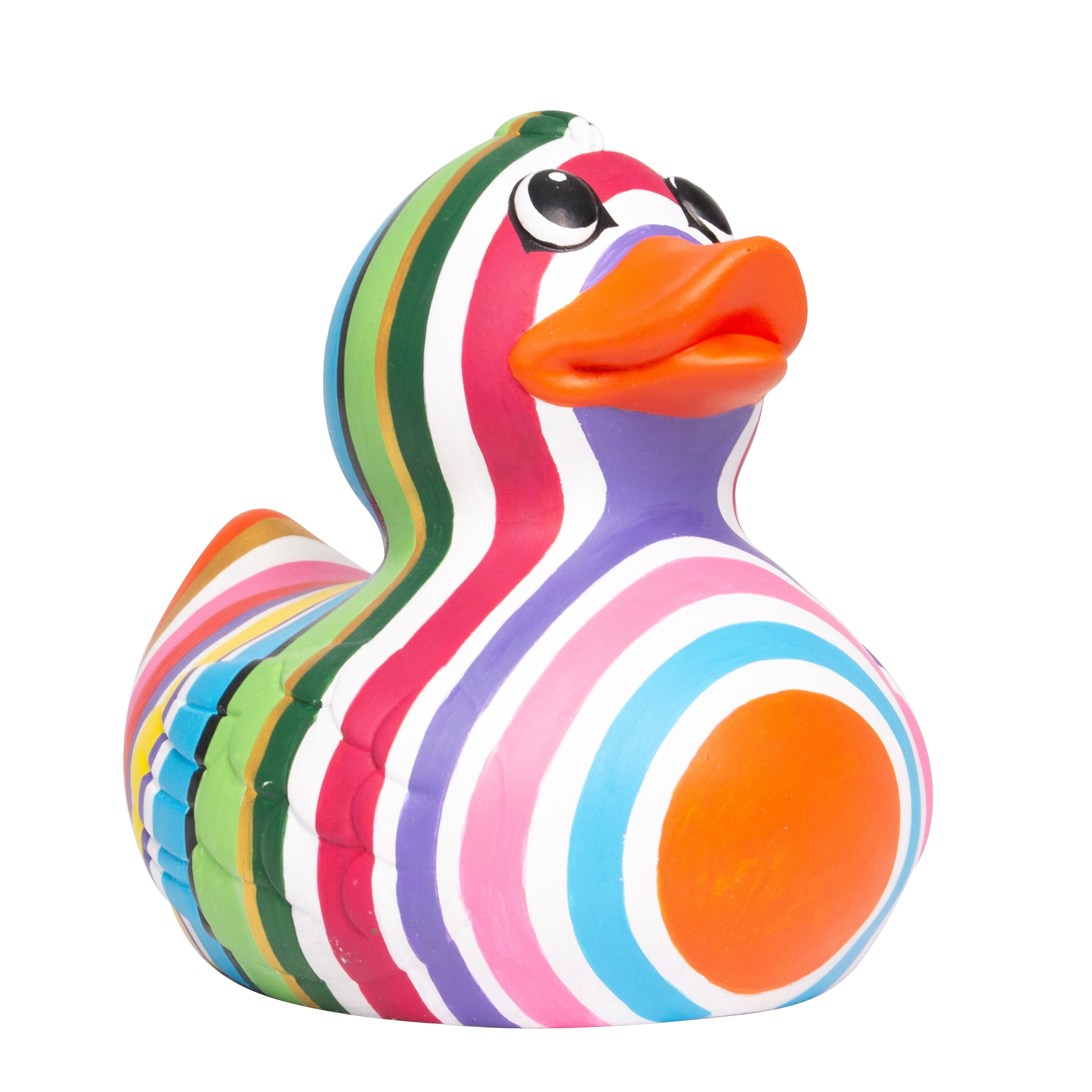 Stripey Duck. 10 cm.  PD 1205.  SRP. € 59,95