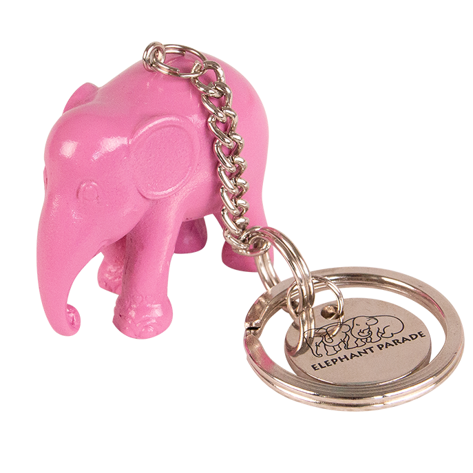 Rose Pink Keyring