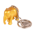 Metallic Gold Keyring