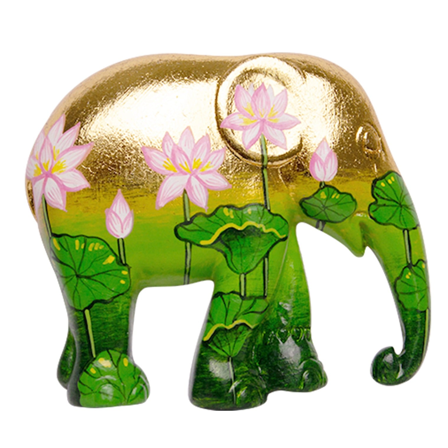 Golden Lotus 3D Magnet