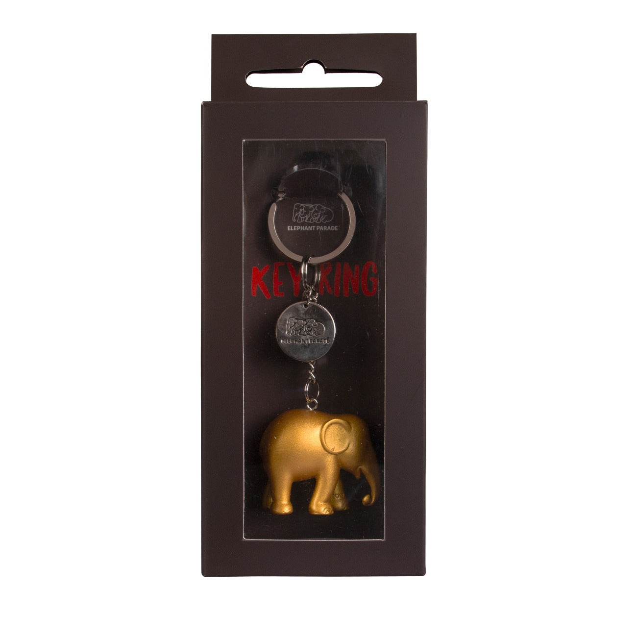 Metallic Gold Keyring