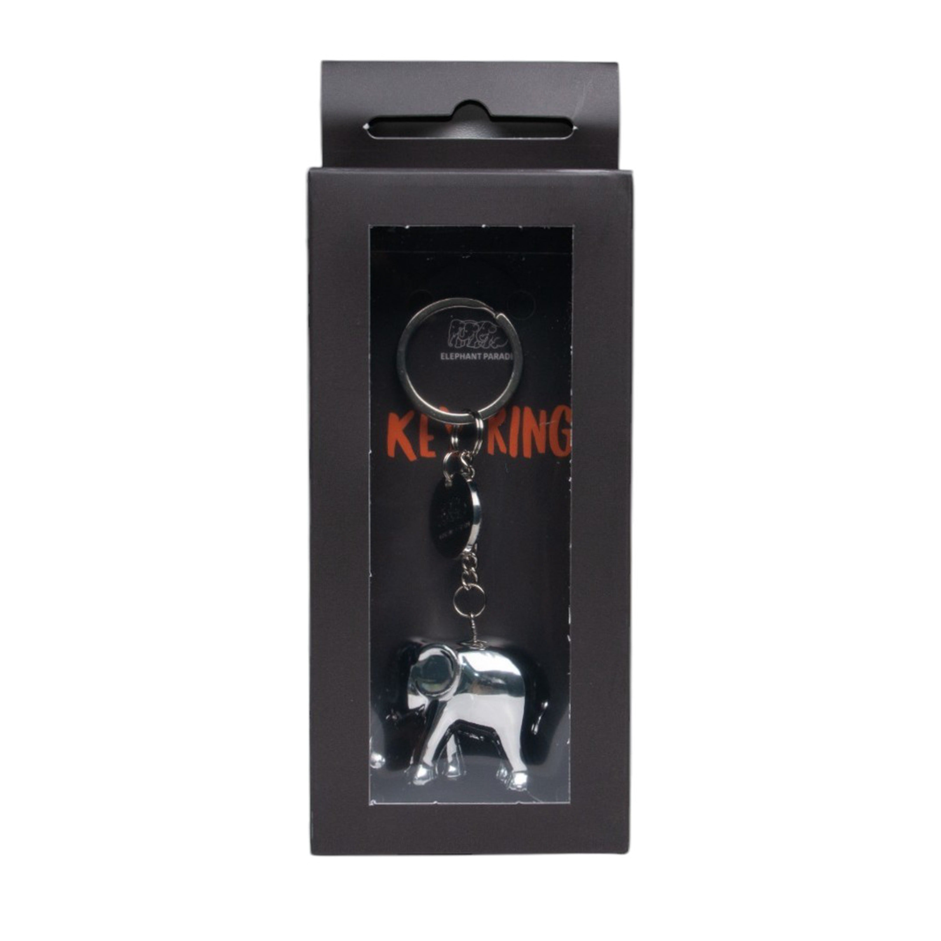 Silver Infinity Chrome Keyring