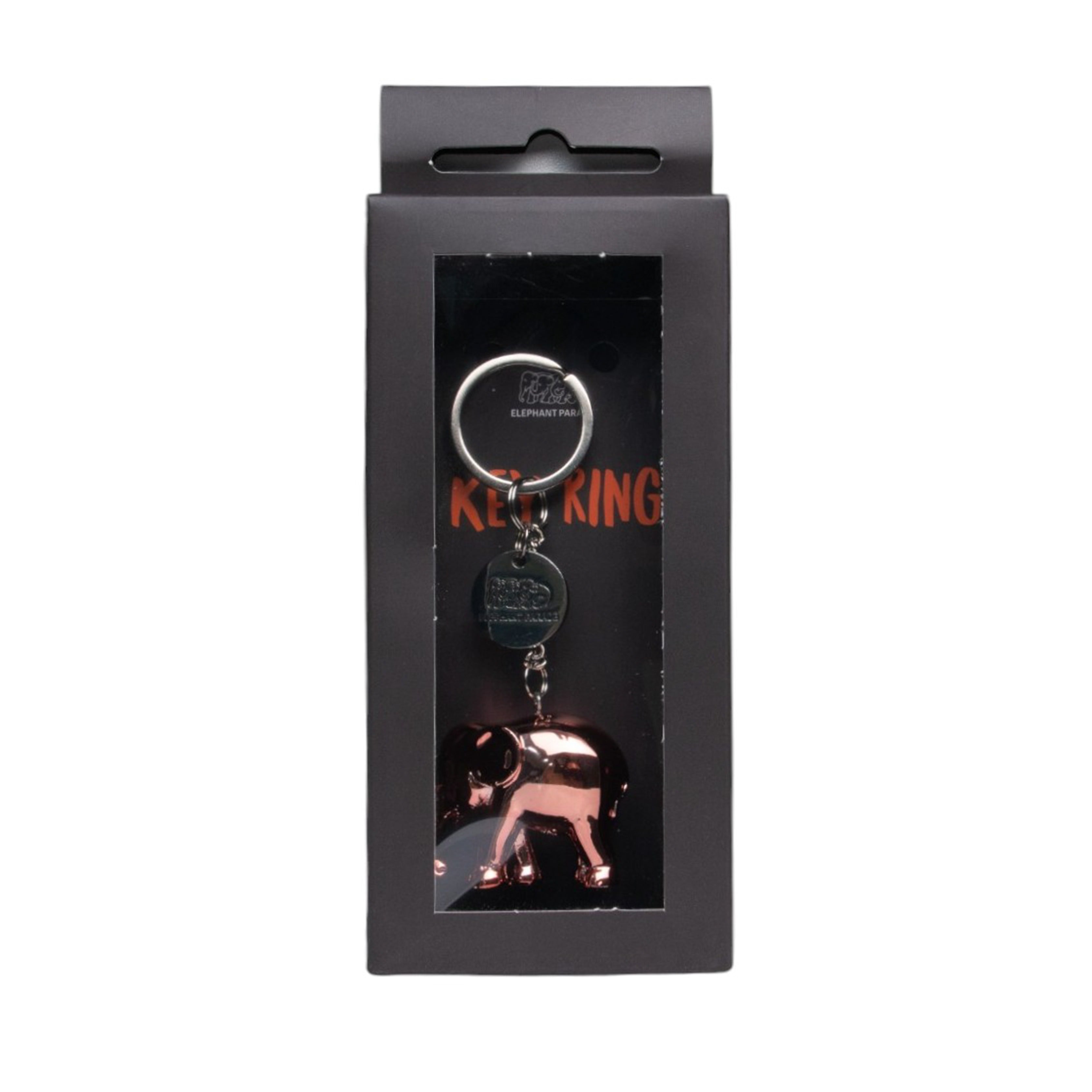 Pink Infinity Chrome Keyring